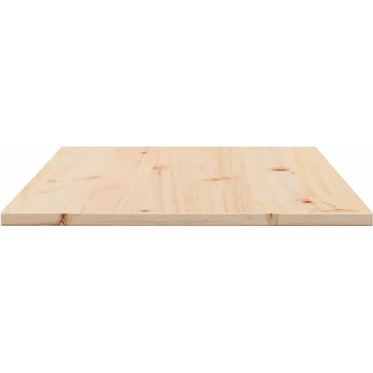 vidaXL Tischplatte 80x50x1,7 cm Rechteckig Massivholz Kiefer 847413 – Bild 4