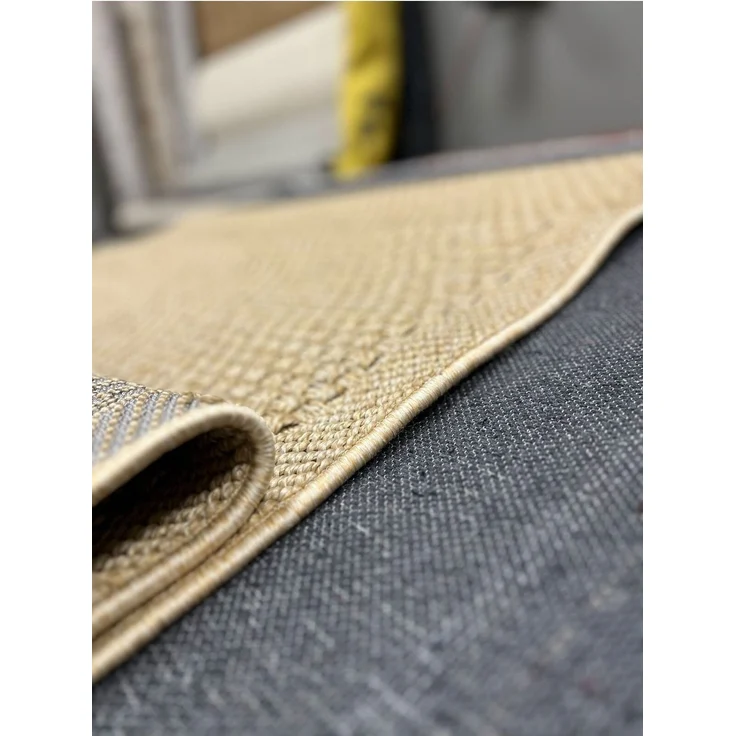 Origine Outdoor-Teppich 97 x 300 cm Polypropylen Beige 88780669 [en. casa] – Bild 3