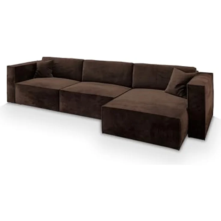 Masseno Ecksofa TOLMO mit Schlaffunktion L-Form, Sofa mit Bettkasten – Bild 2
