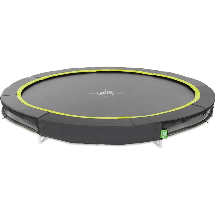 EXIT Trampolin Silhouette Ground Sports Ø 305 cm schwarz