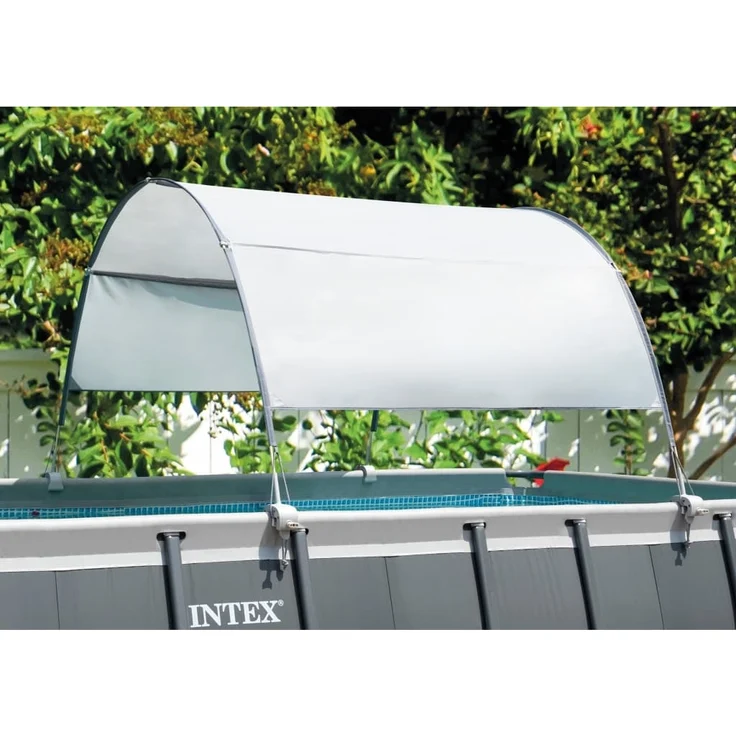Intex Pool-Überdachung Hellgrau 3202927 – Bild 2