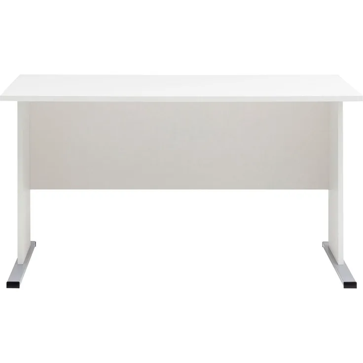 Möbelpartner Milo Schreibtisch, weiß, ca. 140,0 x 65,0 x 74,2 cm