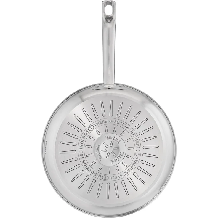 Tefal 'Virtuoso' Bratpfanne mit Temperaturanzeiger, Premium-Edelstahl silber, Ø 28 cm – Bild 6