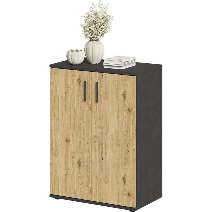 FMD Kommode Albi, Kommode, 2-türig, 1 Innenboden, Breite 60 cm
