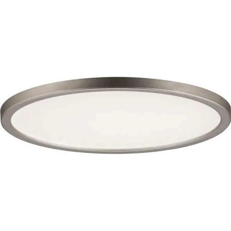 Paulmann No. 92935 Einbaupanel LED rund 12W 18 cm IP44 Nickel matt