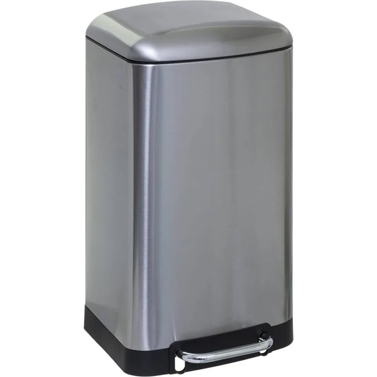 Mülleimer 5five Ariane 30 l silber