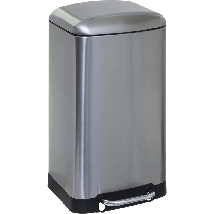 Mülleimer 5five Ariane 30 l silber – Bild 1