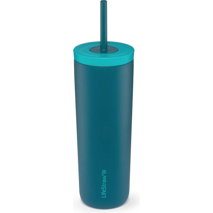 LifeStraw Go Steel Tumbler 500ml (laguna teal) – Bild 1