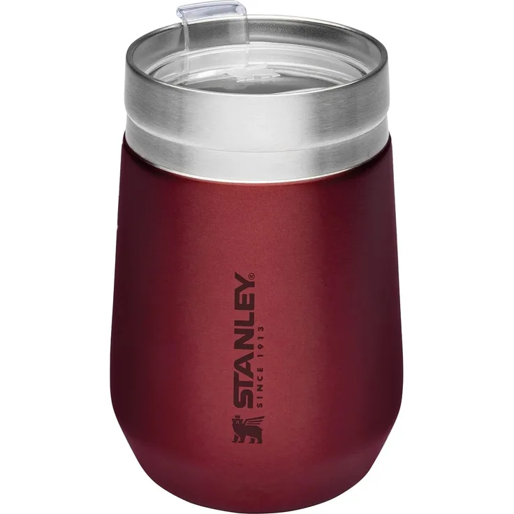 Stanley Go Everyday Tumbler 0.29L - Edelstahl Thermobecher für Wein, Cocktails, Kaffee, Tee - Hält Stundenlang Kalt/Heiß - BPA-Frei - Spülmaschinenfest - Wine