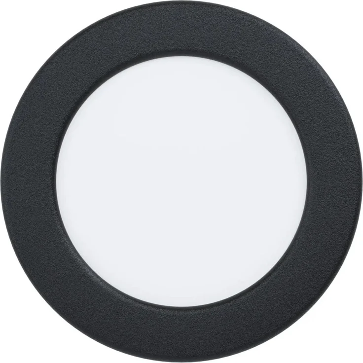 Eglo LED Einbauleuchte Fueva 6-Z schwarz Ø 12 cm RGB dimmbar – Bild 1