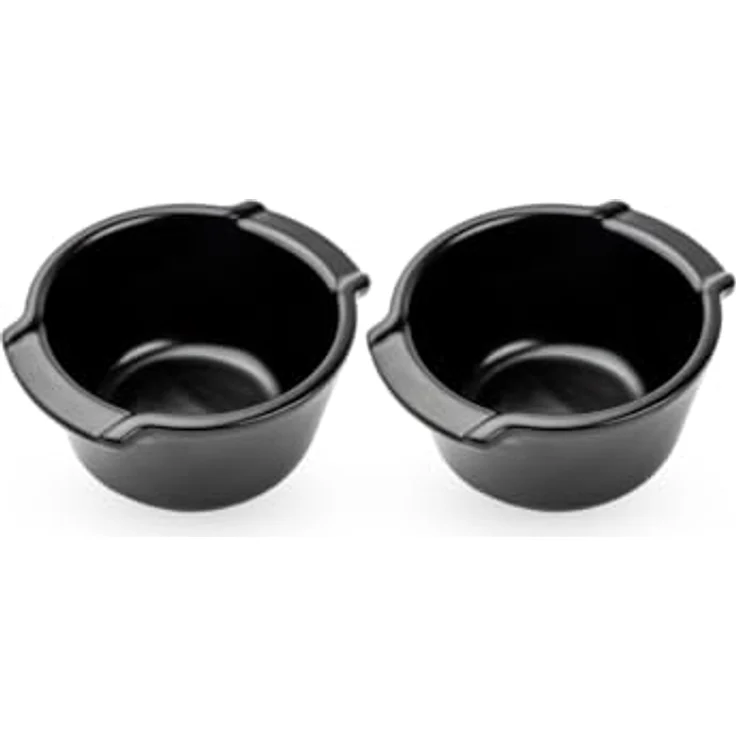 Peugeot Appolia Satinschwarz Auflaufform 11 cm 2er-Set – Bild 2