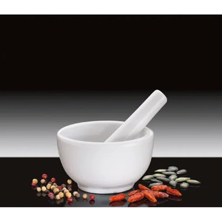 Küchenprofi Mörser 9cm Porzellan – Bild 3