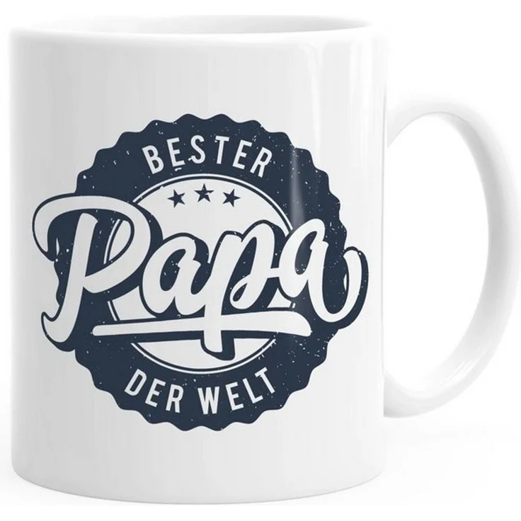 MoonWorks Tasse Kaffeetasse Bester Papa der Welt Geschenk Geschenktasse MoonWorks®, Keramik – Bild 4