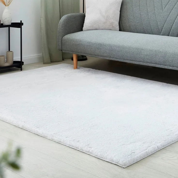 LUXOR living Fellteppich Novara, rechteckig, Höhe: 30 mm, Kunstfell, Kaninchenfell-Haptik, besonders weicher Hochflor