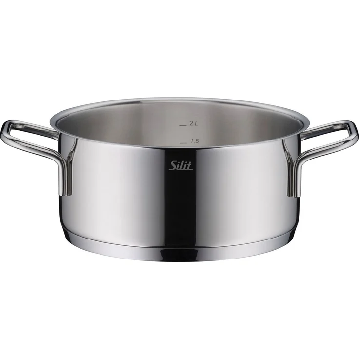 Silit Bratentopf Extra Cook, mit Glasdeckel, Edelstahl 18/10 (2-tlg), SiliTherm Universalboden, induktionsgeeignet, spülmaschinengeeignet – Bild 4