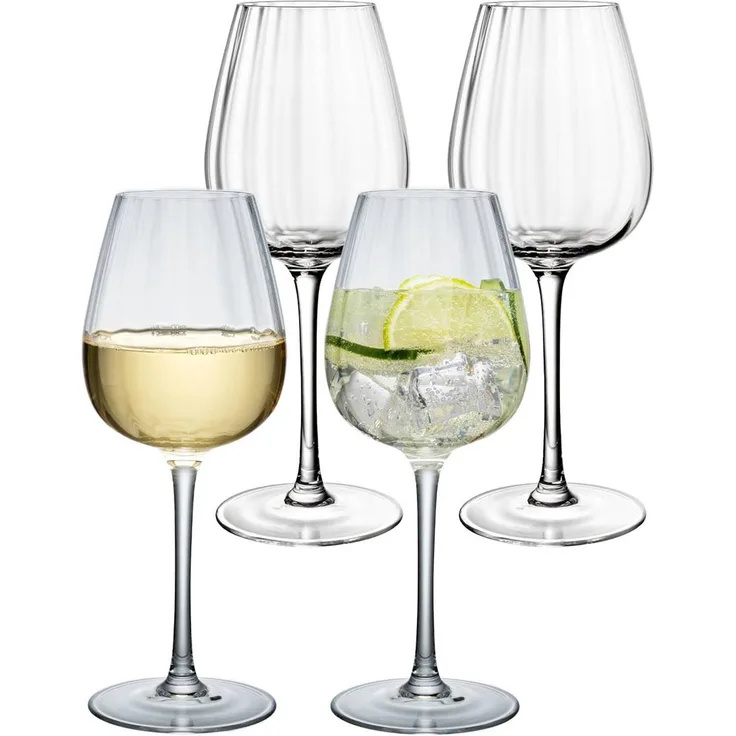 Villeroy & Boch Rose Garden Weißweinkelch 125 ml 4er Set