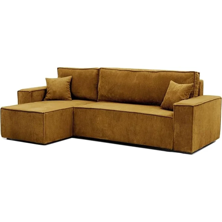Platzsparendes Ecksofa mit Stauraum- und Schlaffunktion – Bild 1