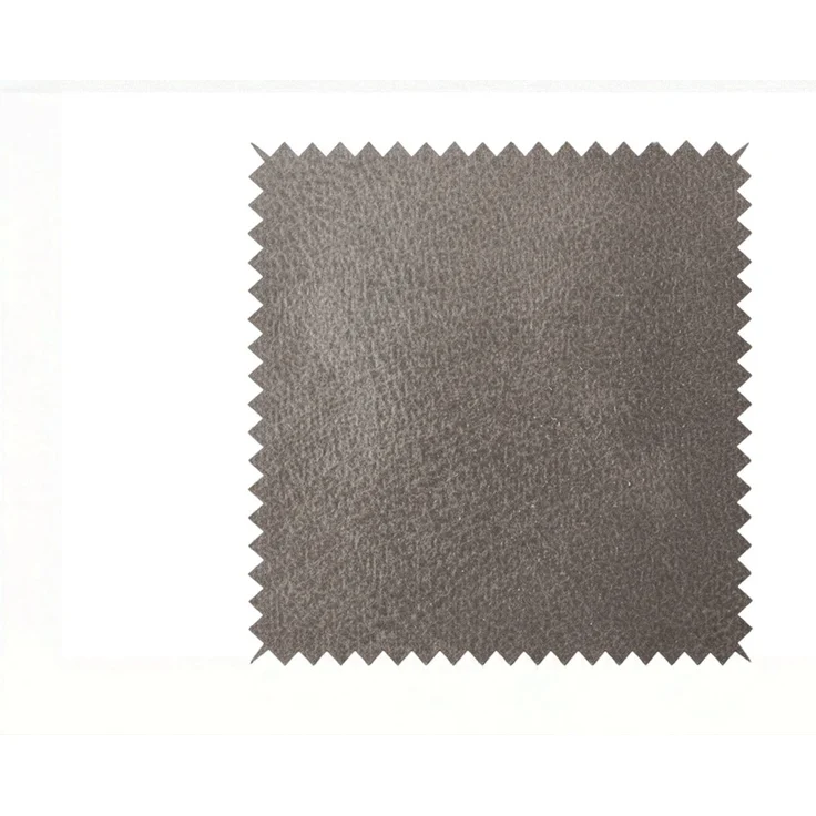 KAWOLA Relaxsessel FERREIRA Drehsessel Lederfaserstoff anthrazit mit Hocker 106 x 84 x 78 cm – Bild 7