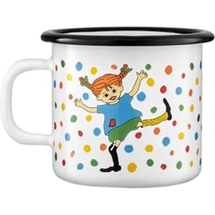 Muurla Kinderbecher Tasse Pippi Langstrumpf Hoppsansa (250 ml) – Bild 3