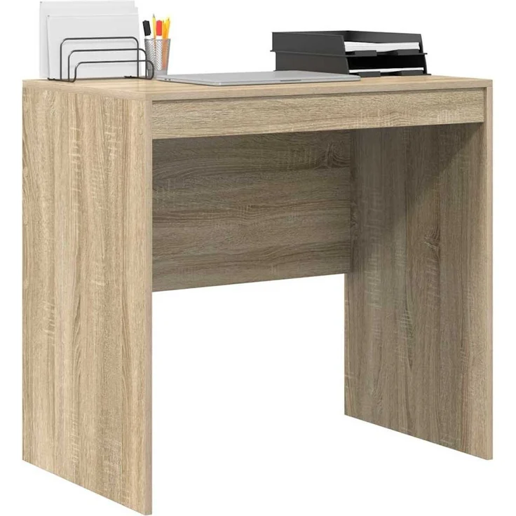 vidaXL Schreibtisch Sonoma-Eiche 80 x 50 x 76 cm 869428 – Bild 2