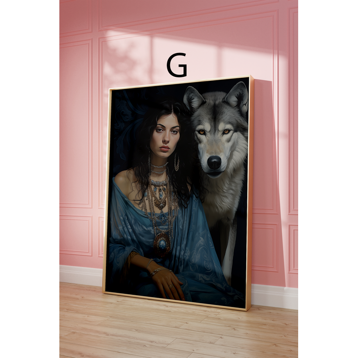 Moderne Kunst Poster · Geschenkidee · Elegante Blumenvase und Florale Wandkunst · Dekoprint ohne Rahmen - G / 70 x 100 cm