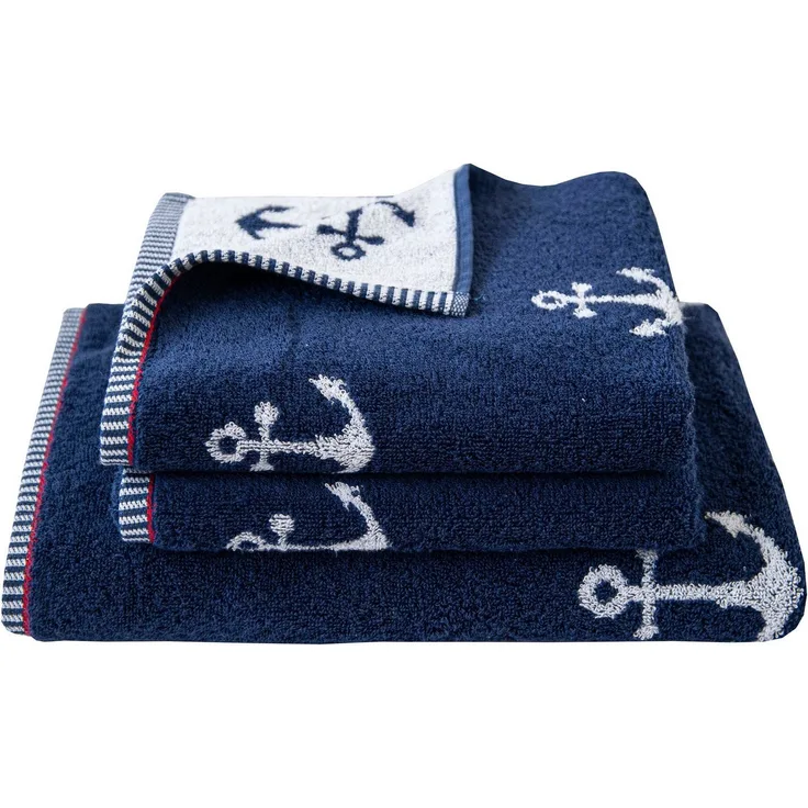 Dyckhoff Duschtuch Maritim, Nautic, Frottier (1-St)