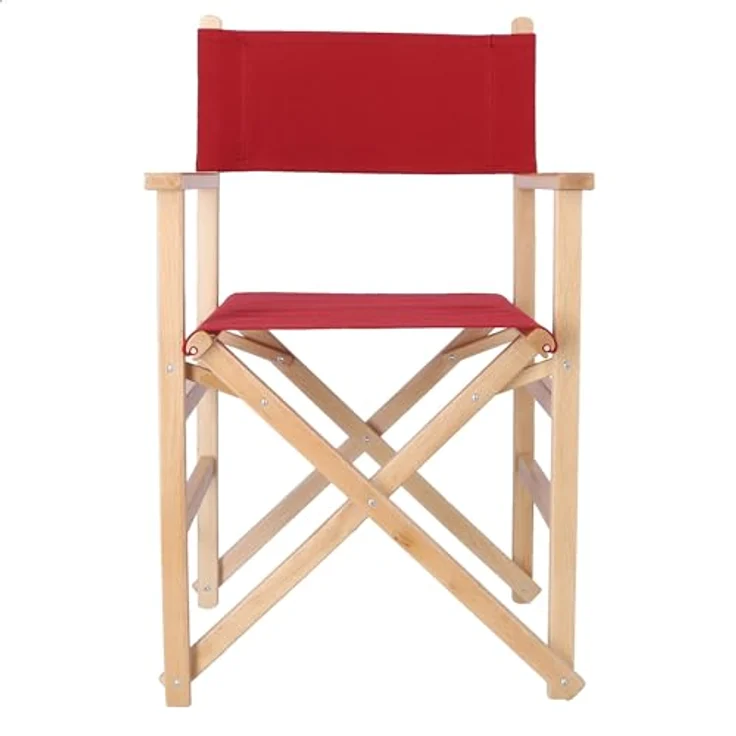 Aranaz Klappstuhl, gerade, Holz, Bordeaux 887, 51 x 46 x 86 cm – Bild 1