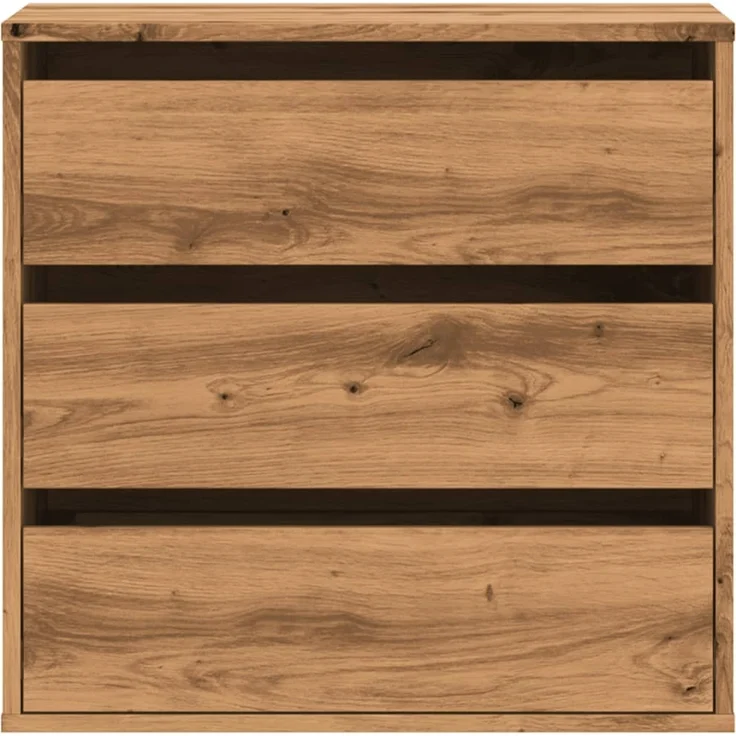 vidaXL Kommode Artisan-Eiche 60x41x58 cm Holzwerkstoff 852851 – Bild 3