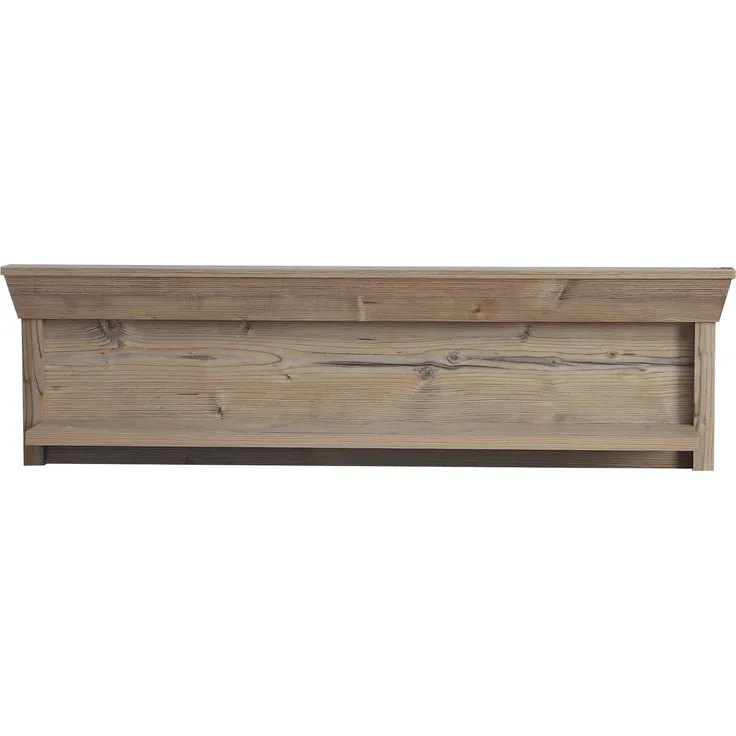 FORTE Nepal Wandpaneel, Holzwerkstoff, Braun, 122,8 x 33,8 x 24,5 cm
