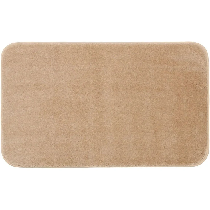 Gözze Badematte Rio Premium, Höhe 18 mm, rutschhemmend beschichtet, fußbodenheizungsgeeignet, schnell trocknend, Polyester, rechteckig, Badteppich, Uni Farben, waschbar, rechteckig & rund erhältlich – Bild 1