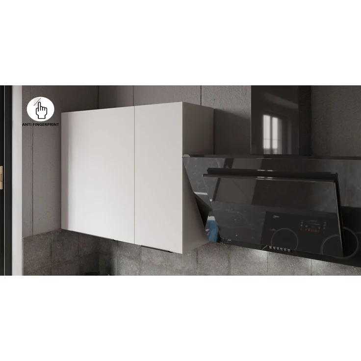 Winkelküche ARIA K-WH ECKE 2 - 250 x 270 cm Anti Fingerprint Küchenzeile Küchenblock Singleküche Einbauküche Küche Eckküche – Bild 6