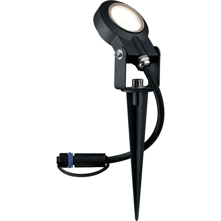 Paulmann No. 93934 Plug&Shine Erdspieß Sting IP65 Warmweiß 6W Anthrazit