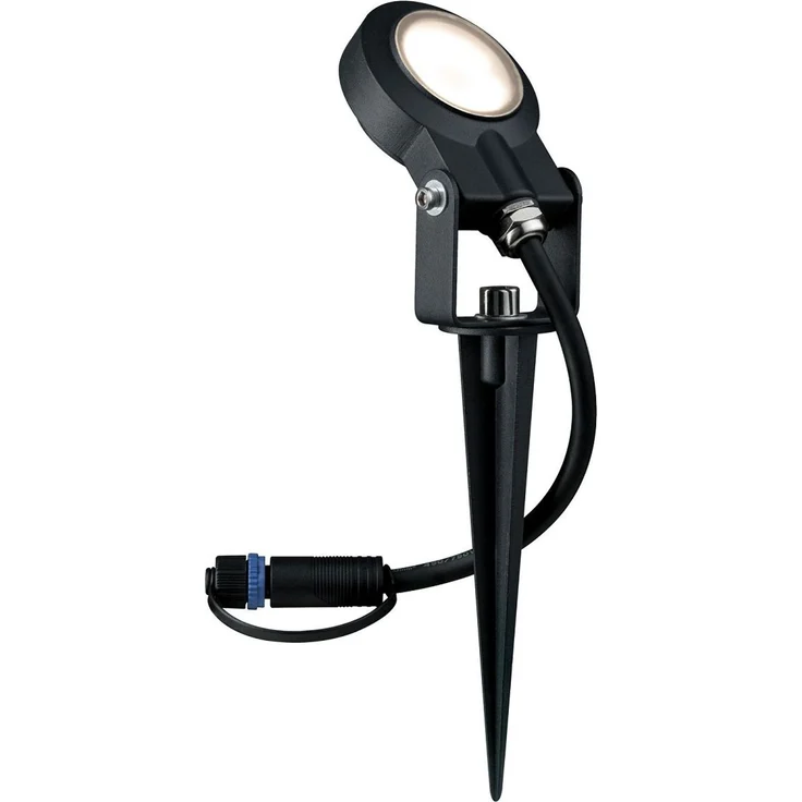 Paulmann No. 93934 Plug&Shine Erdspieß Sting IP65 Warmweiß 6W Anthrazit – Bild 1