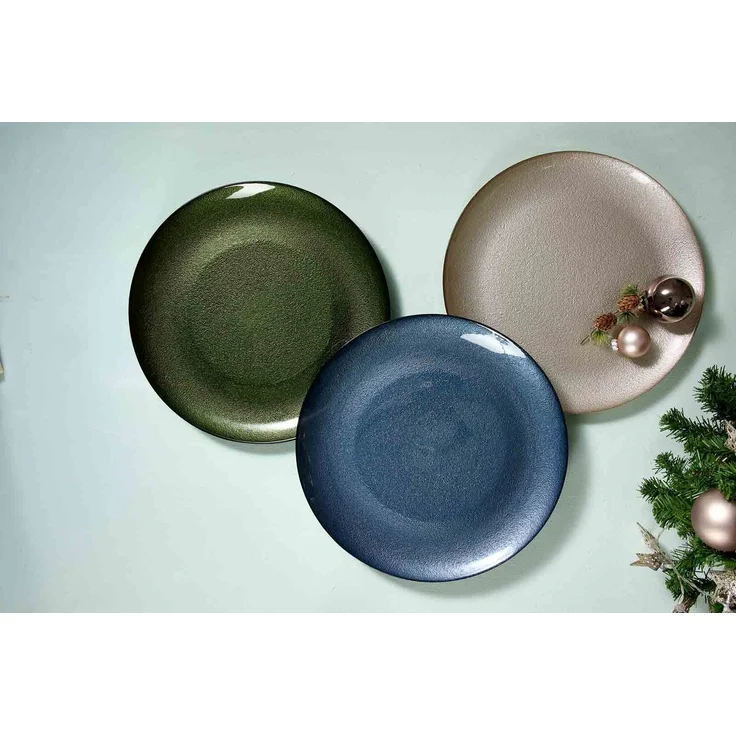 Ritzenhoff & Breker Grazia Platzteller ø 33 cm 4er Set - Blau – Bild 4