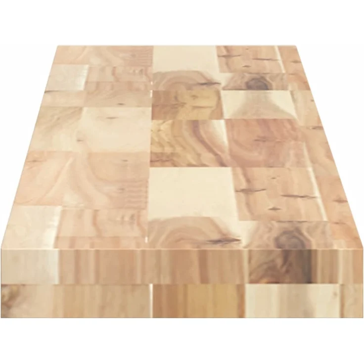 vidaXL Tischplatte 140x20x4 cm Rechteckig Massivholz Akazie 4008769 – Bild 6