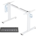 Flexispot EG1 Höhenverstellbarer Schreibtisch Elektrisch höhenverstellbares Tischgestell 2-Fach-Teleskop