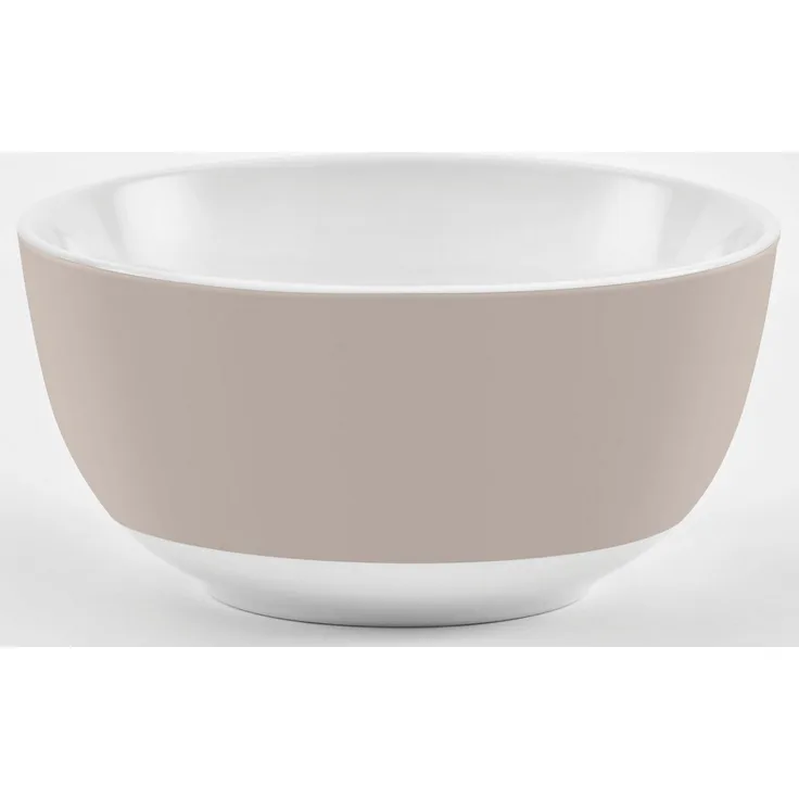 van Well Müslischale Vario, Porzellan, (Set, 6-tlg), spülmaschinen- und mikrowellengeeignet, Ø 14 cm