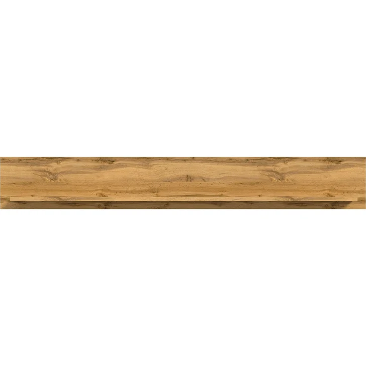 xonox. home Wohnen Jam X8BK6T50 Wandboard Wandregal Wandablage in Wotan Eiche Melamin und weiß Melamin, ca. B/H/T: 140 x 20 x 15 cm – Bild 2