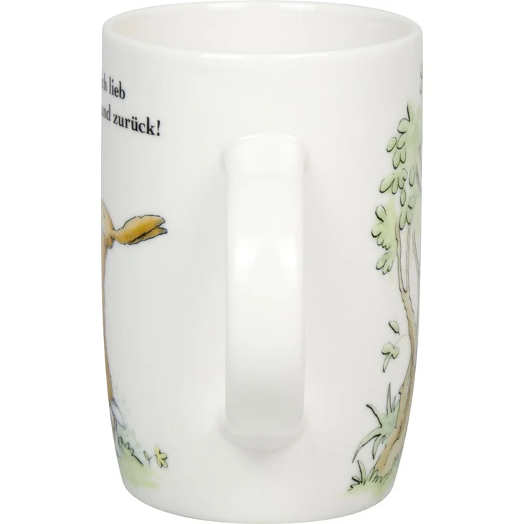 KÖNITZ 1172692899 Becher Ich hab dich lieb bis zum Mond und zurück! - 600 ml, Basic Bone – Bild 3