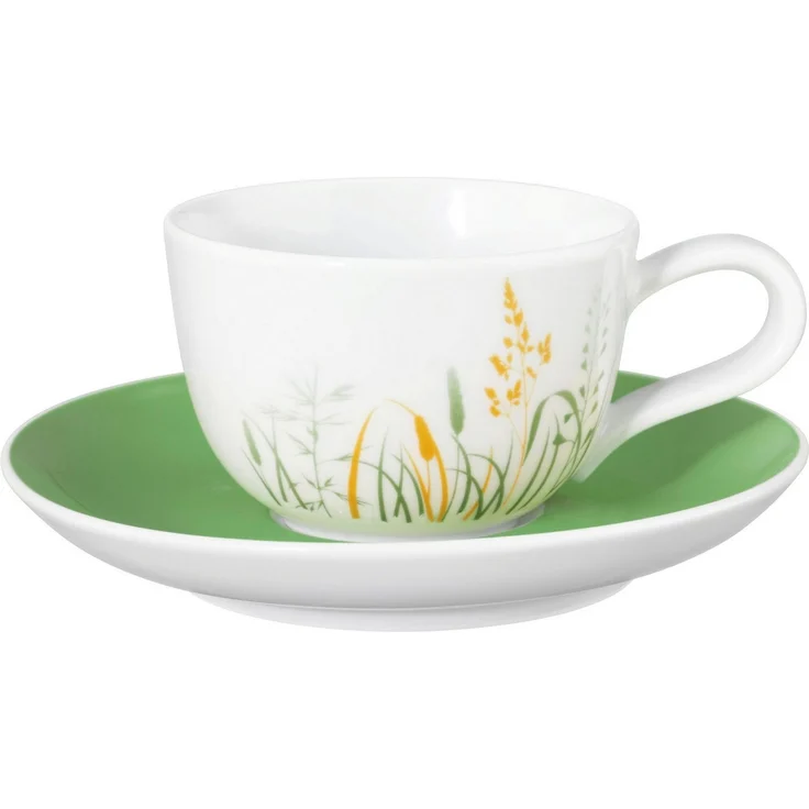 Seltmann Weiden Espressotasse Liberty - Meadow Grasses green, 1-tlg, Porzellan, Espressoobertasse 0,09 l – Bild 1
