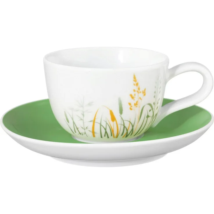 Seltmann Weiden Espressotasse Liberty - Meadow Grasses green, 1-tlg, Porzellan, Espressoobertasse 0,09 l
