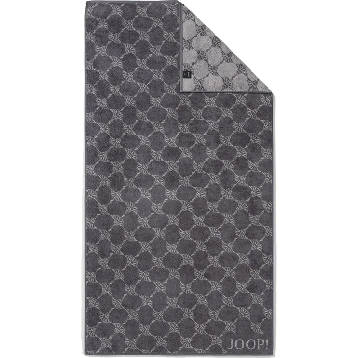 JOOP! Handtuch Set, 10-tlg - Cornflower, 2x Duschtuch, 4x Handtuch, 4x Gästetuch Anthrazit Set – Bild 3