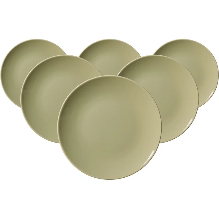 Ritzenhoff & Breker Cecina Dessertteller ø 20,5 cm 6er Set grün – Bild 1
