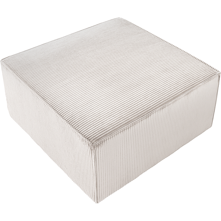 Ottomane LEMVIG Cord Beige – Bild 6