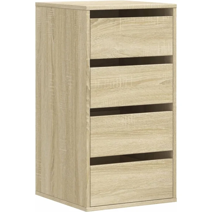 vidaXL Kommode Sonoma-Eiche 40x41x76 cm Holzwerkstoff 852863 – Bild 2
