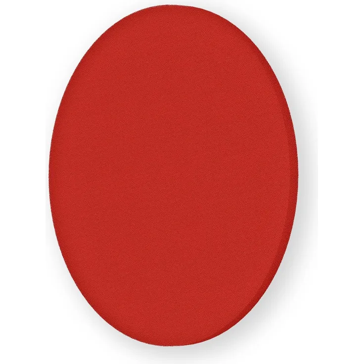 Rheinland Möbel FocusWall WAR07 – Runder Akustik-Wandabsorber Ø 70 cm in Stofffarbe Lobster inkl. Montage-Set - Made in Germany - Klasse A, Stoffbezug, schwer entflammbar