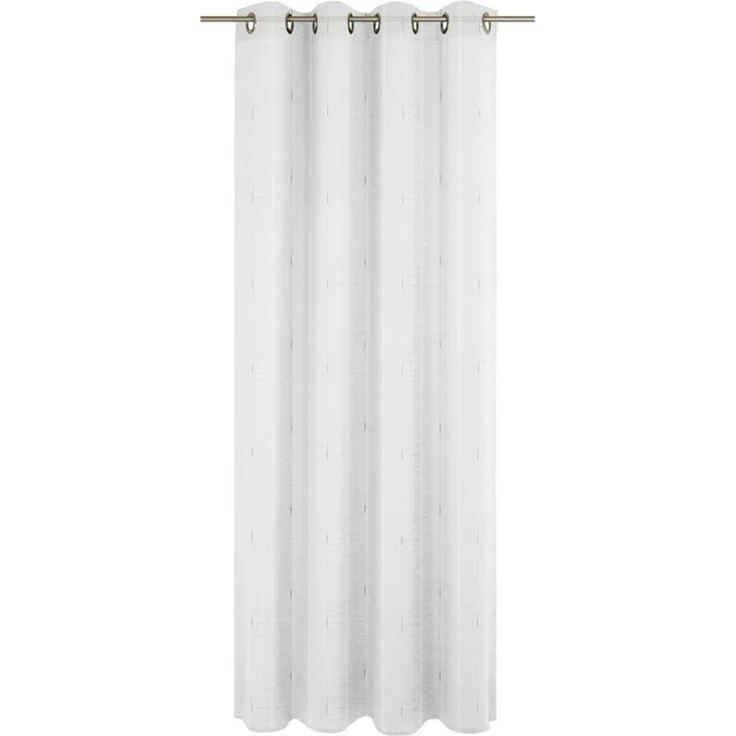 Wirth Vorhang Theresa (1 St), Ösen, halbtransparent, Store – Bild 4