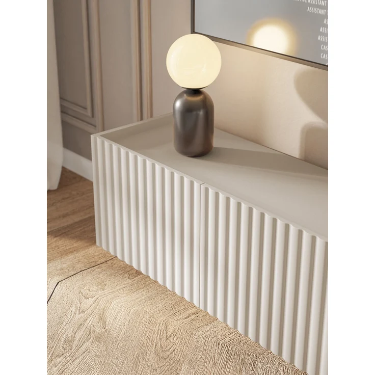 Selsey ‘Fiorra’ TV-Hängeboard 3-türig, Greige ca. 49 x 144 x 38 cm – Bild 7