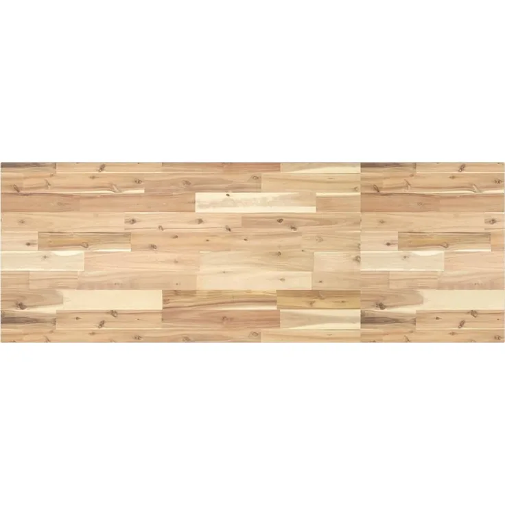 vidaXL Waschtischplatte Unbehandelt 160 x 50 x 2 cm Massivholz Akazie 3279666