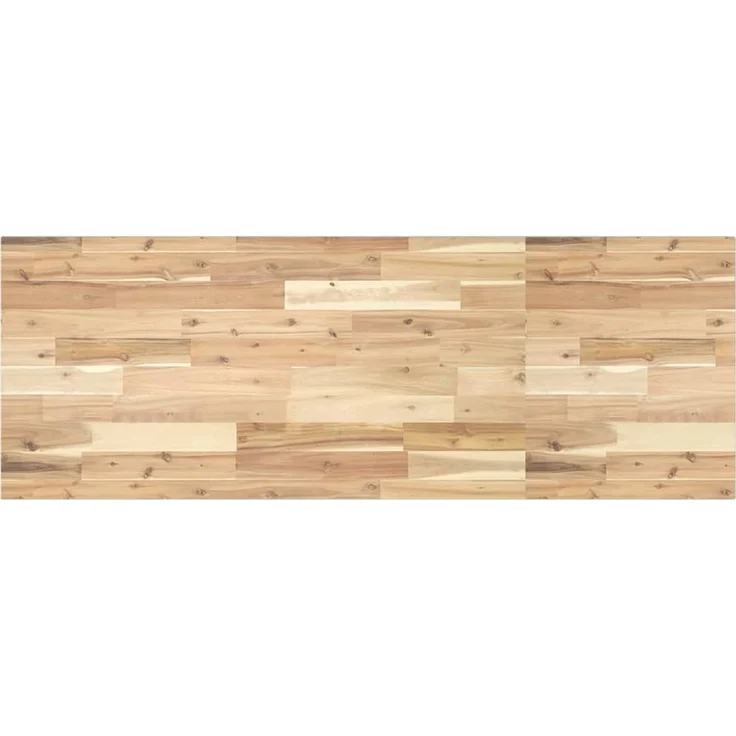 vidaXL Waschtischplatte Unbehandelt 160 x 50 x 2 cm Massivholz Akazie 3279666 – Bild 1